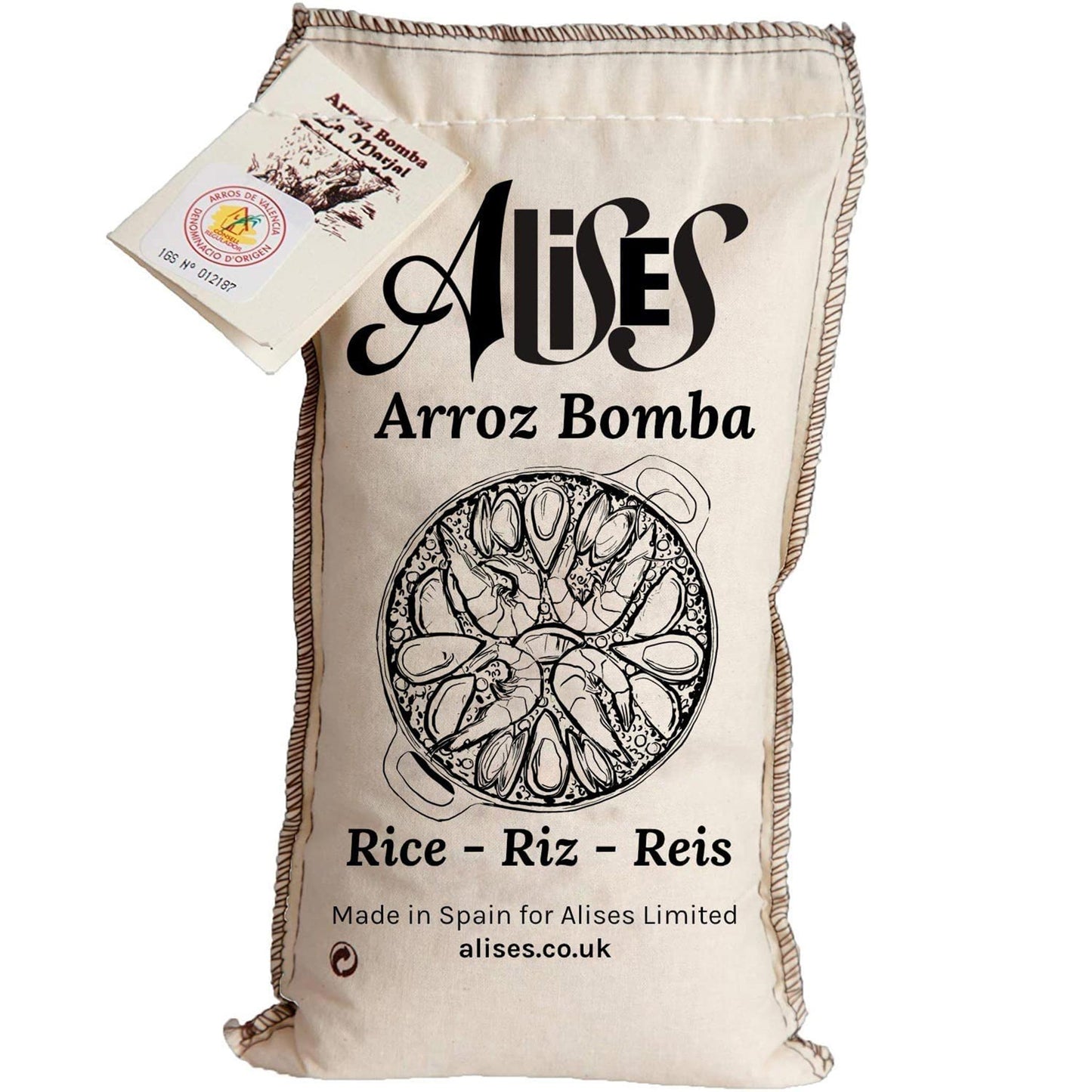 Arroz Bomba D.O. 1kg