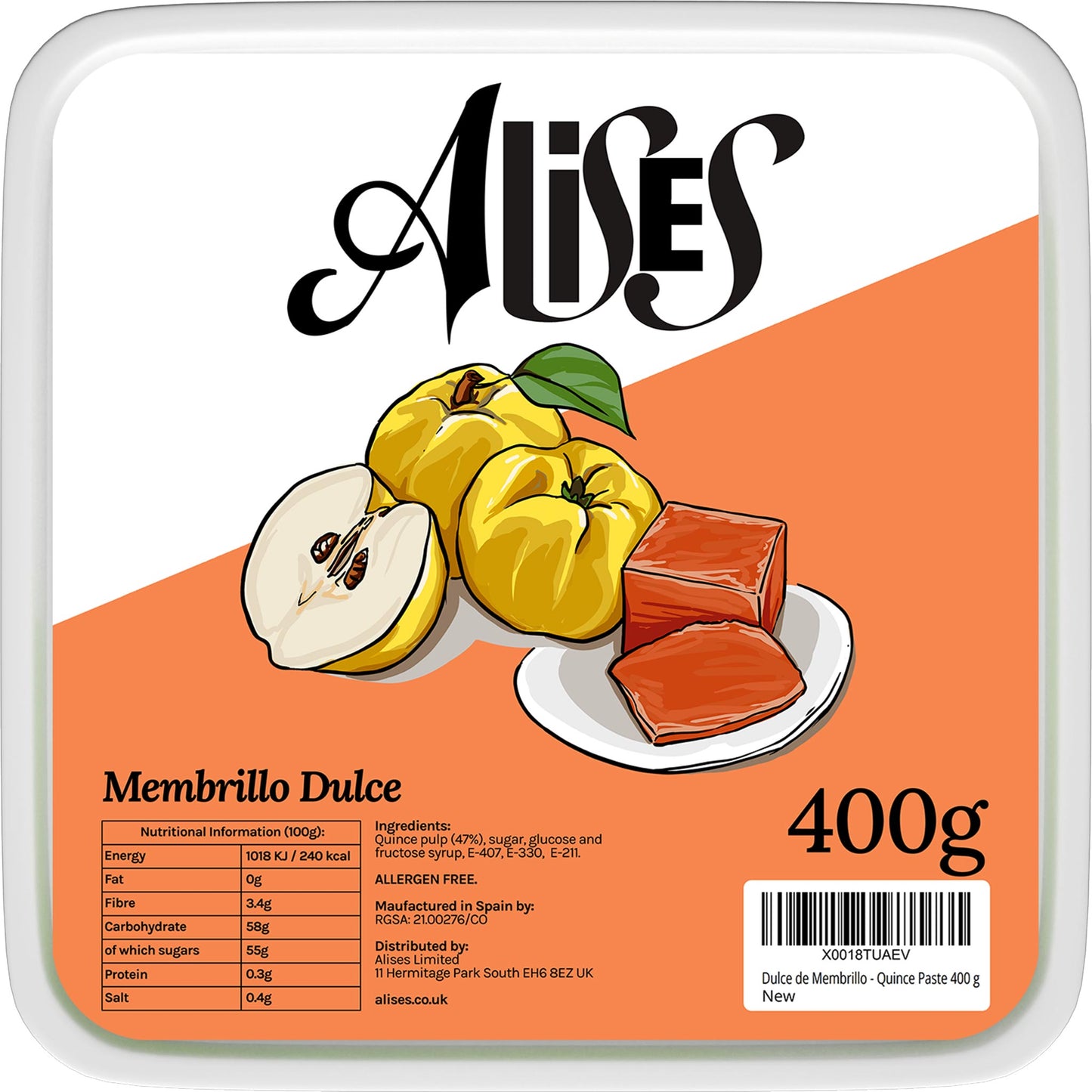 Dulce de Membrillo - Quince Paste 400g